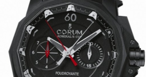 Men’s Black Corum Admiral’s Cup 48MM Fake Watches