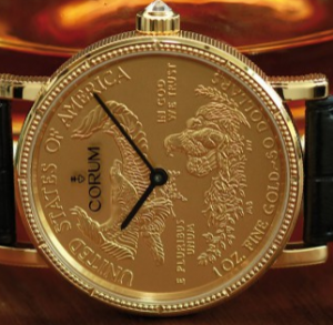 Men’s Yellow Gold Corum Heritage Fake Watches