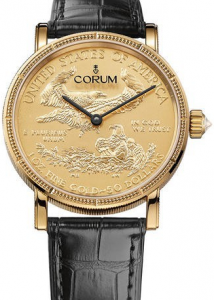 Men’s Yellow Gold Corum Heritage Replica Watches
