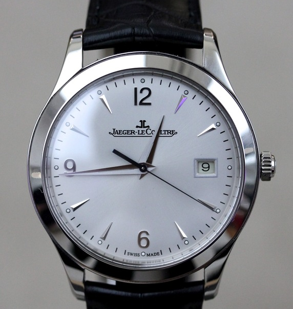 Two Concise Stainless Steel Cases Jaeger-LeCoultre Master Fake Watches ...