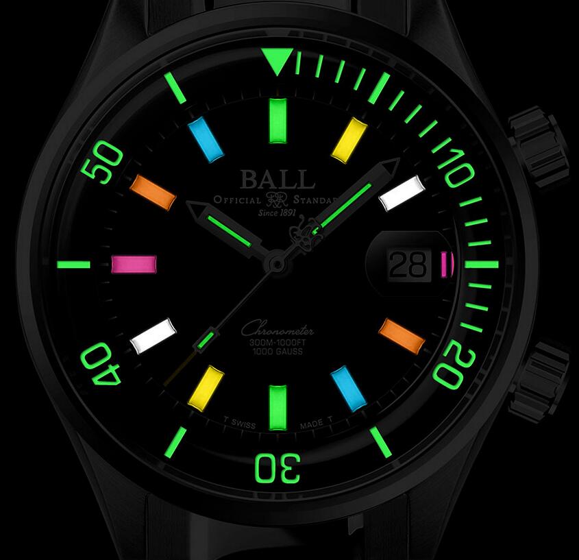 New-selling replica watches are stunning for the various colored indexes.